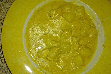 H&auml;hnchen - Kokusnu&szlig; - Kartoffel - Curry