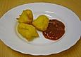 Kartoffelb&auml;llchen aus Kartoffelbrei