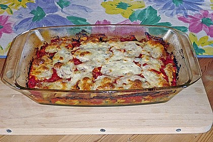Zucchini - Auberginen - Auflauf 4