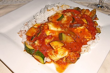 Zucchini - Auberginen - Auflauf 1