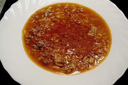 Tomaten - Hack - Suppe