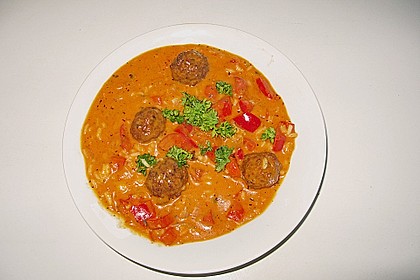 Tomaten - Hack - Suppe 1