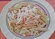 Spaghetti mit Fenchel - Sahnesauce