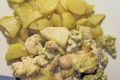 &Uuml;berbackene Putenschnitzel 4