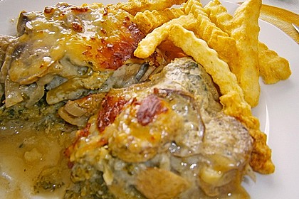 &Uuml;berbackene Putenschnitzel 8