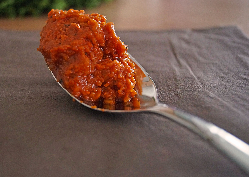 Rotes Pesto mit getrockneten Tomaten (Rezept mit Bild) | Chefkoch.de