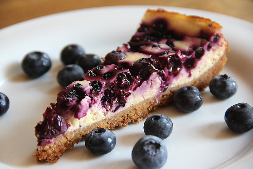 Blaubeer-Zitronen-Käsekuchen (Rezept mit Bild) von tinecurly | Chefkoch.de