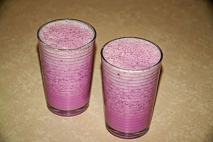 Geeiste Himbeermilch 3