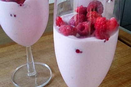 Geeiste Himbeermilch 4