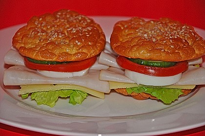 Low Carb Burgerbrötchen 'Oopsies' 34
