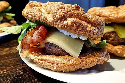 Low Carb Burgerbrötchen 'Oopsies' 18