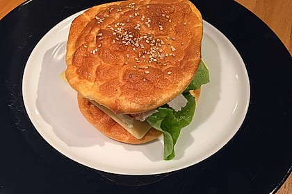 Low Carb Burgerbrötchen 'Oopsies' 31