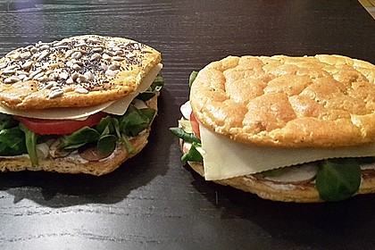 Low Carb Burgerbrötchen 'Oopsies' 13
