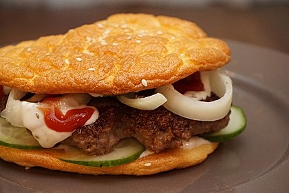 Low Carb Burgerbrötchen 'Oopsies' 1
