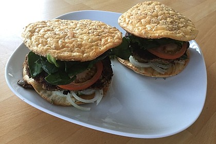 Low Carb Burgerbrötchen 'Oopsies' 77