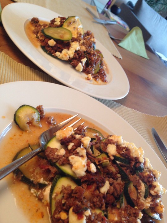 Griechischer Zucchini-Auflauf mit Feta (Rezept mit Bild) | Chefkoch.de