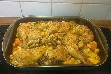 Griechisches Zitronenhähnchen 14