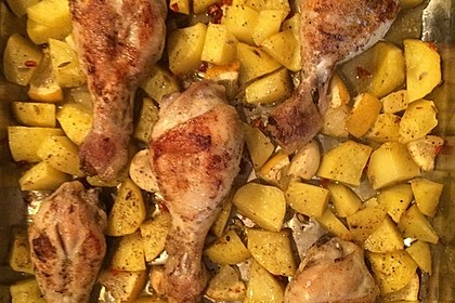 Griechisches Zitronenhähnchen 17