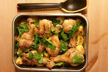 Griechisches Zitronenhähnchen 2