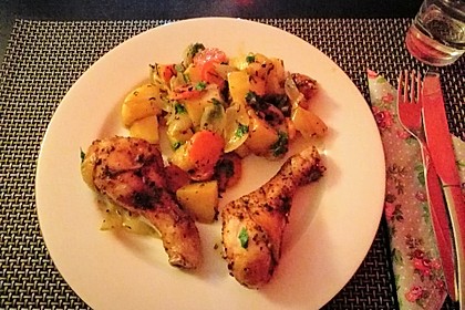 Griechisches Zitronenhähnchen 13