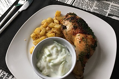 Griechisches Zitronenhähnchen 9