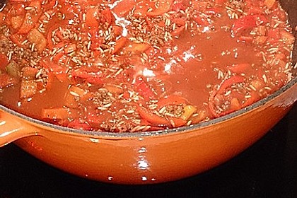 Reis-Hackfleisch-Pfanne mit Paprika 25