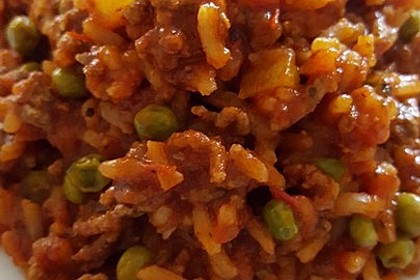 Reis-Hackfleisch-Pfanne mit Paprika 18