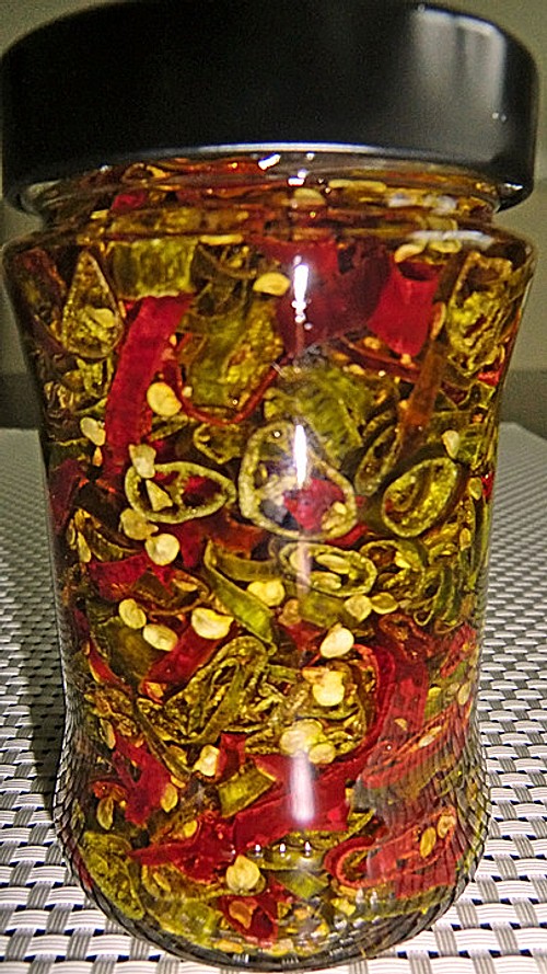 In Öl eingelegte Peperoni (Rezept mit Bild) von DonnaRenata Chefkoch.de