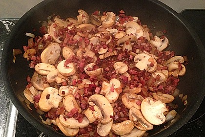 &Uuml;berbackenes H&auml;hnchenfilet auf Rosenkohl 3