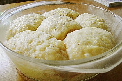 Dampfnudeln aus der Mikrowelle 1