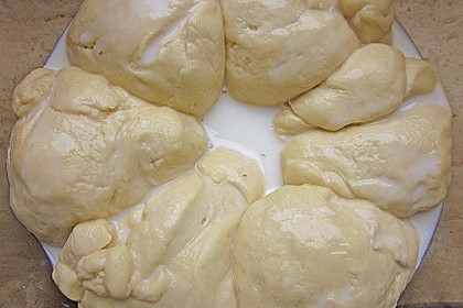 Dampfnudeln aus der Mikrowelle 11