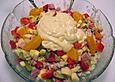 Bunter Curry - Reis - Salat