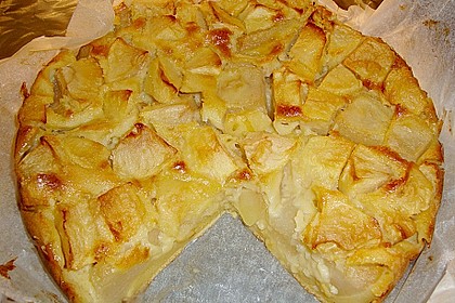 Birnen - Apfelkuchen 8