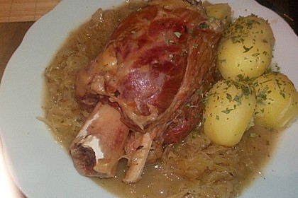 Eisbein auf Sauerkraut 4