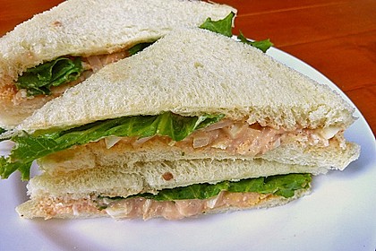 Thunfischcreme f&uuml;r Sandwich