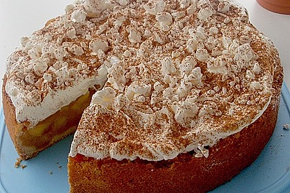 Apfelkuchen mit Zimt - Sahnehaube 9