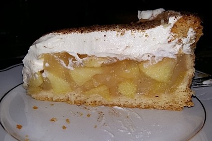 Apfelkuchen mit Zimt - Sahnehaube 1