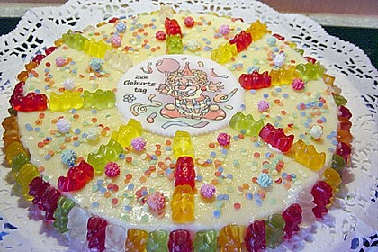 Gummibären Torte 4