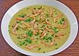 Kartoffelsuppe mit Lachs