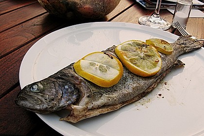 Gegrillter Zitrusfisch