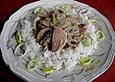 Senf - Sahne - Geschnetzeltes mit Fleischwurst