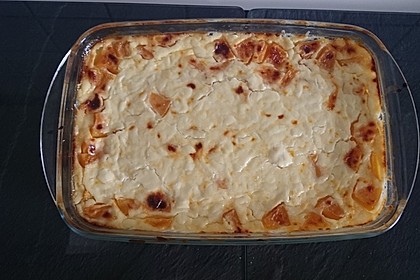 Pfirsich - Schmand - Creme aus dem Ofen 4