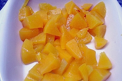 Pfirsich - Schmand - Creme aus dem Ofen 5