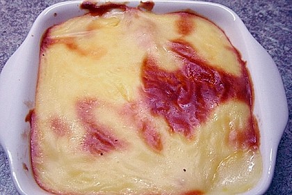 Pfirsich - Schmand - Creme aus dem Ofen