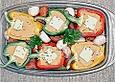 Paprikaschoten mit Maisgrie&szlig;  (Polenta) gef&uuml;llt