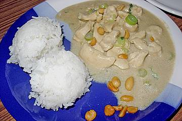 Puten - Erdnuss Curry