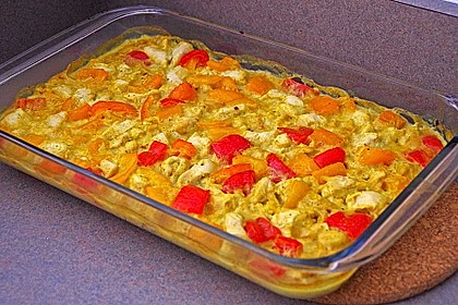 Limetten - Kokosmilch Hähnchen auf Basmatireis 1