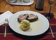 Schweinefilet in Mangold