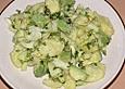 Kartoffel - Avocado Salat mit Kresse