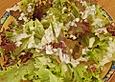 Blattsalat mit Dressing